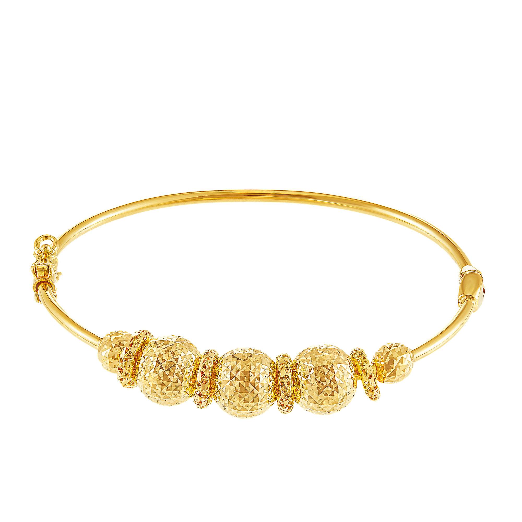 Gold bangle 916 clearance